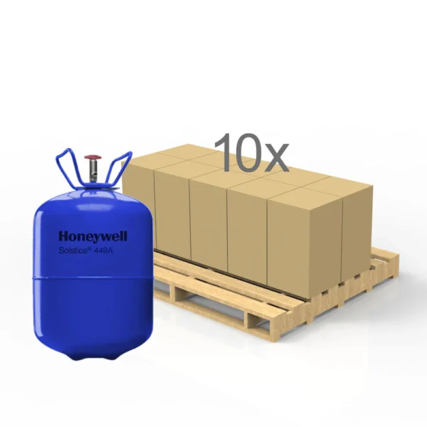 R449A Refrigerant 25lb QTR PALLET (10 Cylinders)