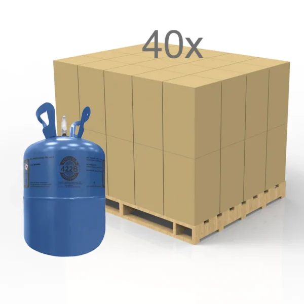 R422B Refrigerant 25 LBS FULL PALLET (40 Cylinders)