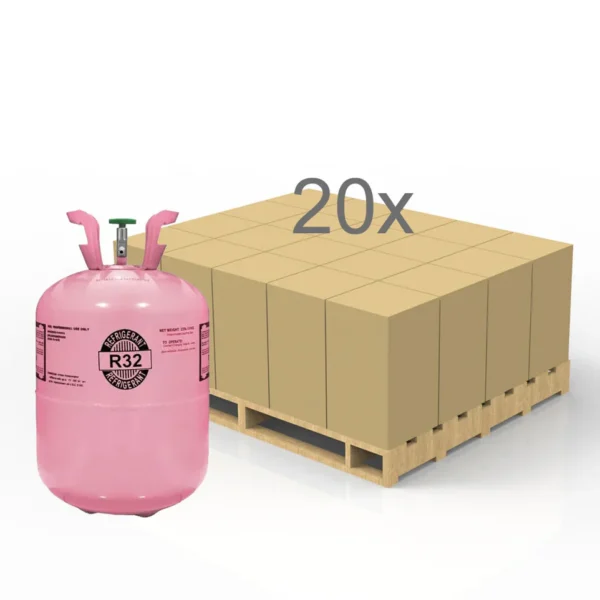 R32 Refrigerant 20 LBS HALF PALLET (20 Cylinders)