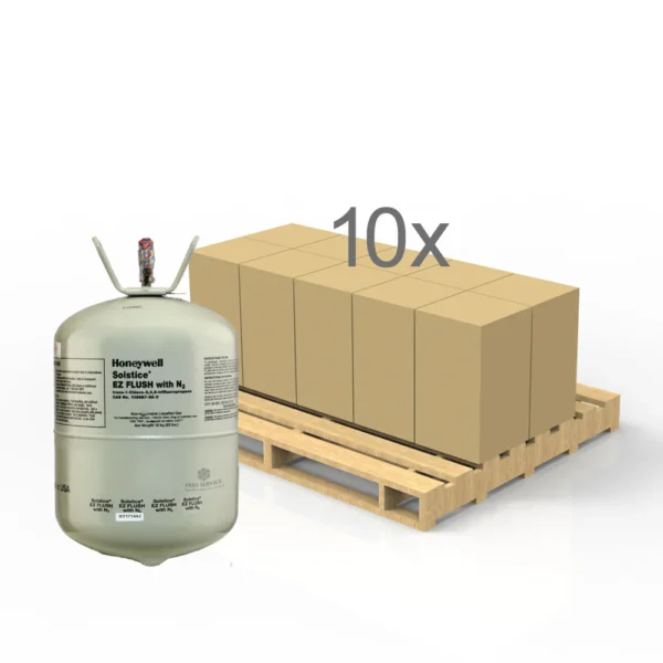Solstice EZ Flush Refrigerant 22lb QTR PALLET (10 Cylinders)