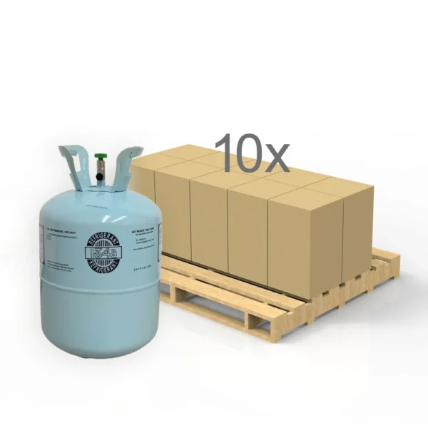 R134A Refrigerant 30LBS QTR PALLET (10 Cylinders)