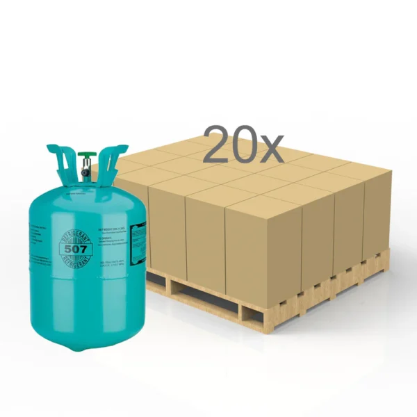 R507A Refrigerant 25lb HALF PALLET (20 Cylinders)